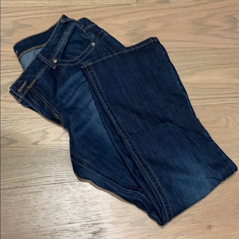 Maurices bootcut dark wash jeans